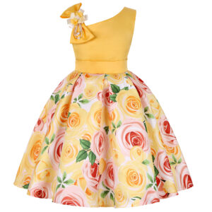 BABYNBEAUTY-Where Cuteness Meets Radiance for Your Little one - BabynBeauty 98 Girls' Dresses Girls' Princess Dresses Digital Print Children's Dresses