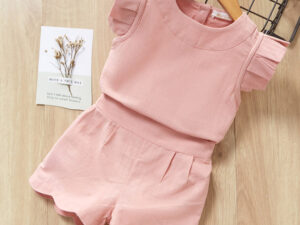Kids Girls Clothes For Baby Girl Kids T-Shirt Shorts Suit
