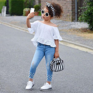 BABYNBEAUTY-Where Cuteness Meets Radiance for Your Little one - BabynBeauty 89 Shirt Shorts Girls Girl Kids Clothes For Baby Set Children