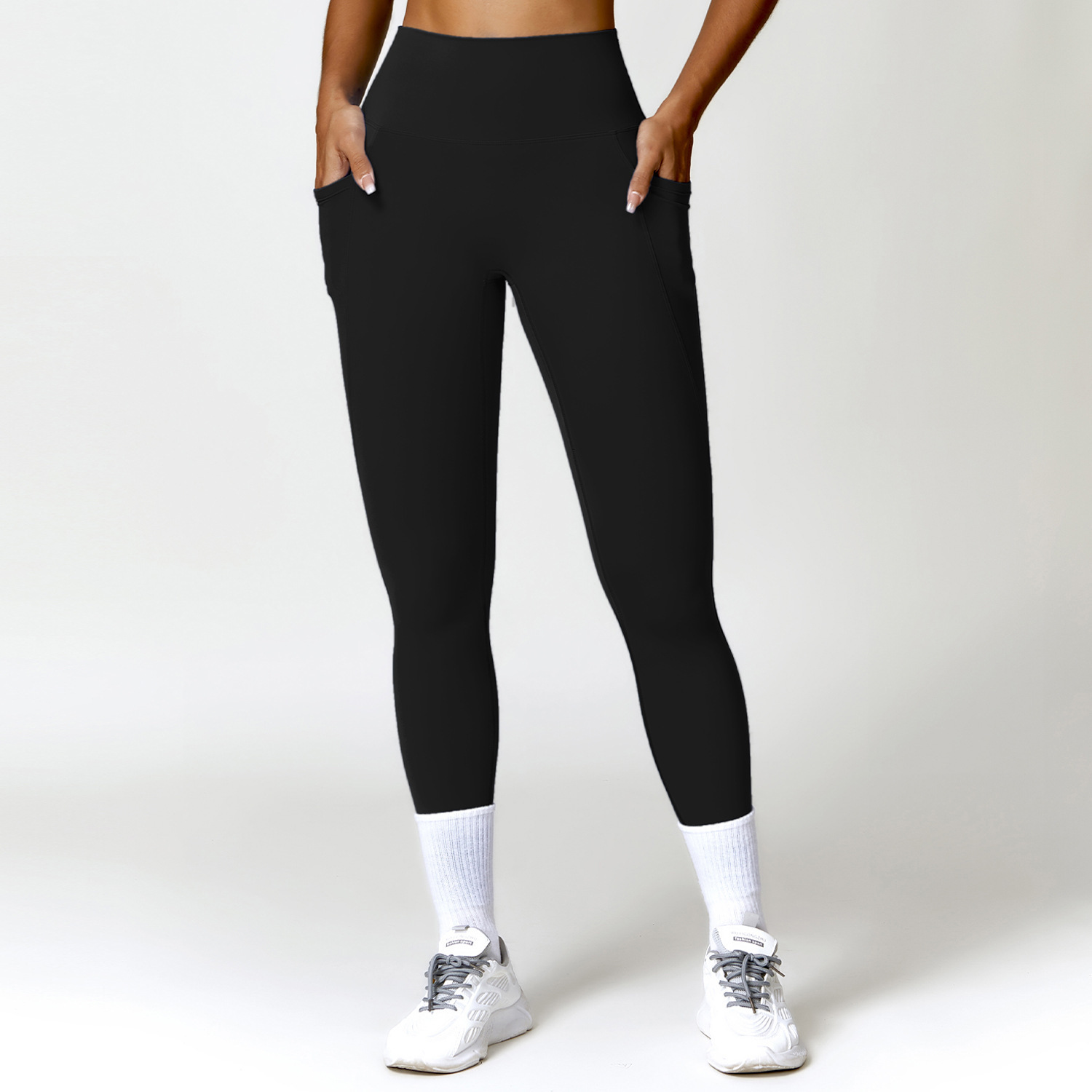 Abdominal-shaping High Waist Yoga Leggings For Women - Image 10