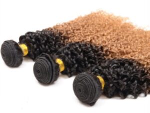 Real Human Hair Extensions Human Hair Extension Gradient Wig