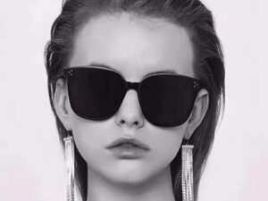 Rectangle Sunglasses Women Rimless Square Sun Glasses