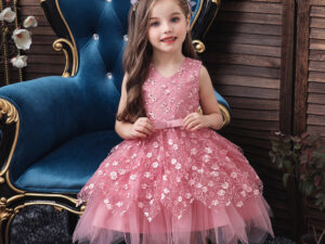 Clothing Baby Girls Middle And Small Children Kindergarten Dresses