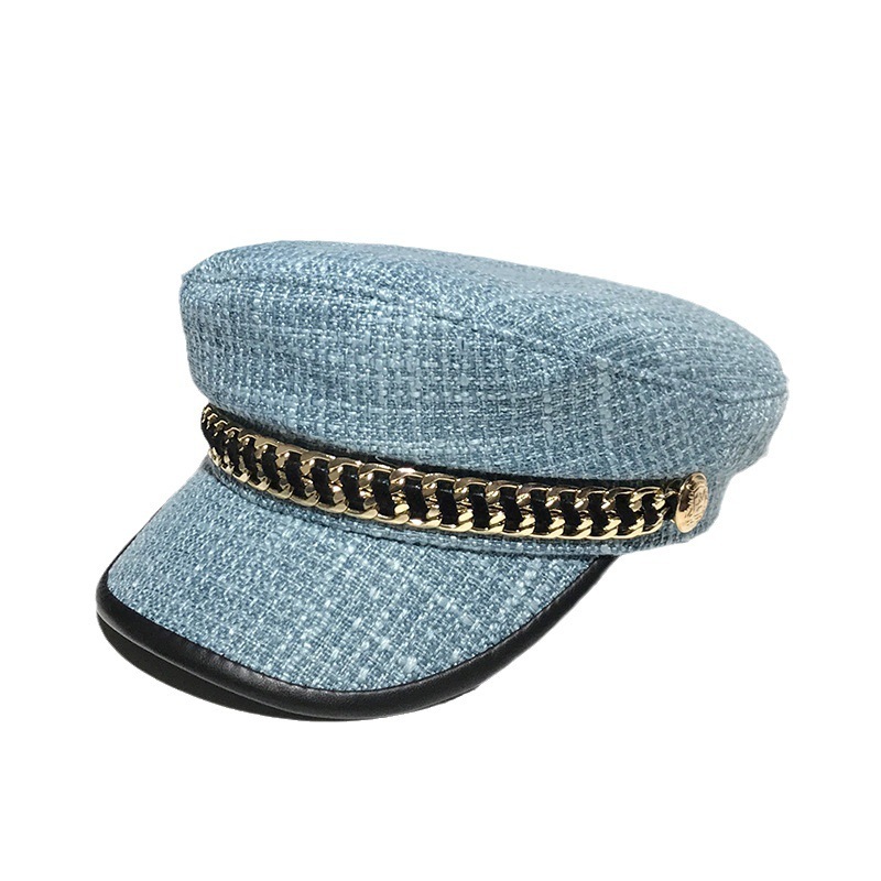 French Elegant Western Style Octagonal Cap Women - Image 5
