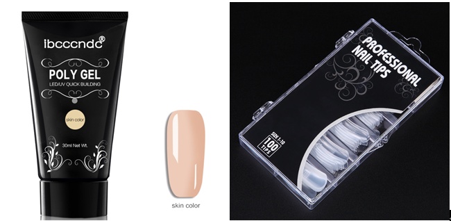 Painless And Rapid Extension Of Crystal Glue100-piece Boxed With Scaled Nail Crystal - Image 7