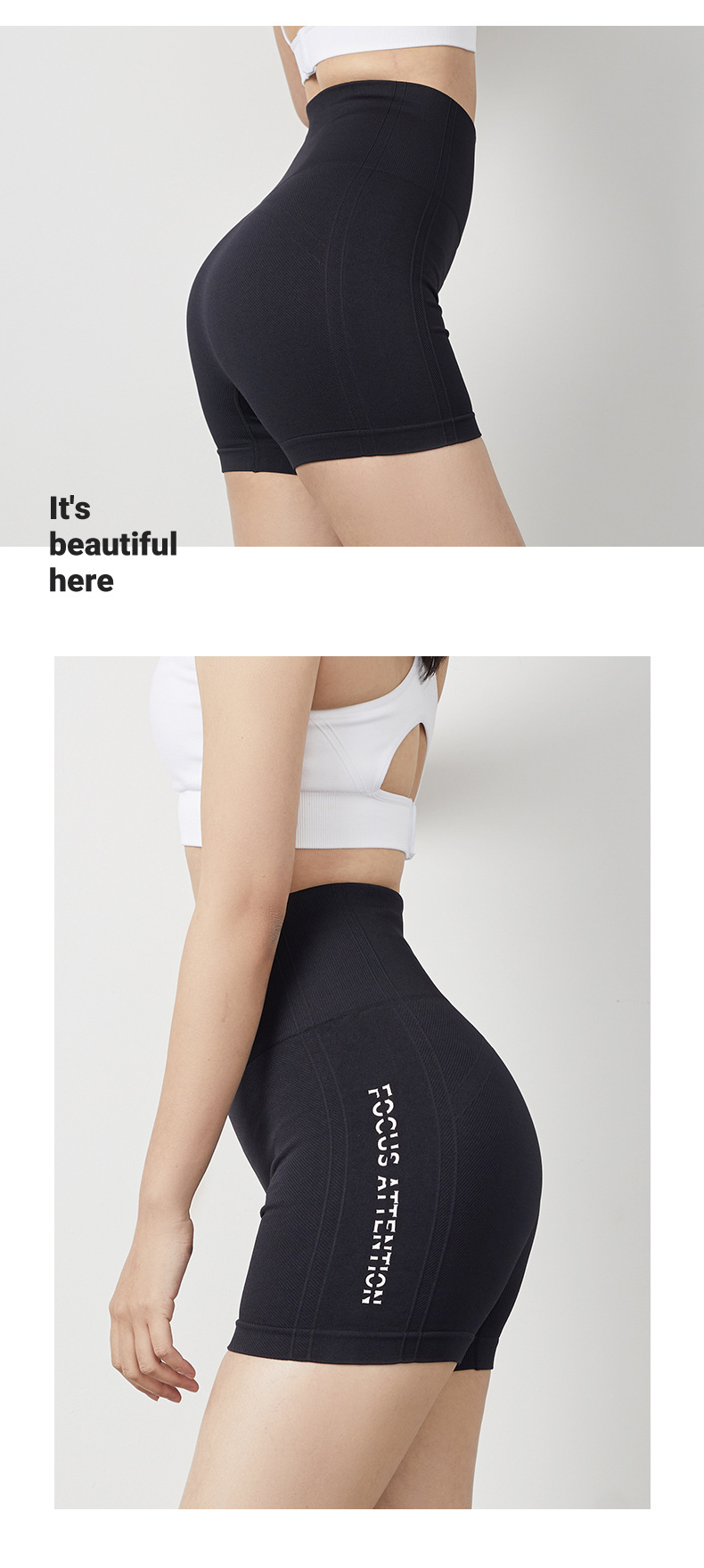 Tight Fitting Fitness Yoga Shorts For Women - Image 6