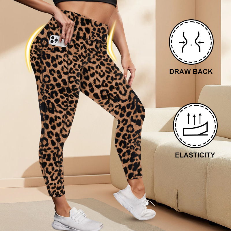 High-Waisted Plus-Size Yoga Leggings For Women Butt-Lifting And Body-Hugging Fit For Fitness - Image 9