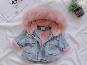 Girl denim coat