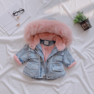 BABYNBEAUTY-Where Cuteness Meets Radiance for Your Little one - BabynBeauty 114 Girl denim coat