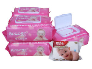 Baby wipes 100 with lid