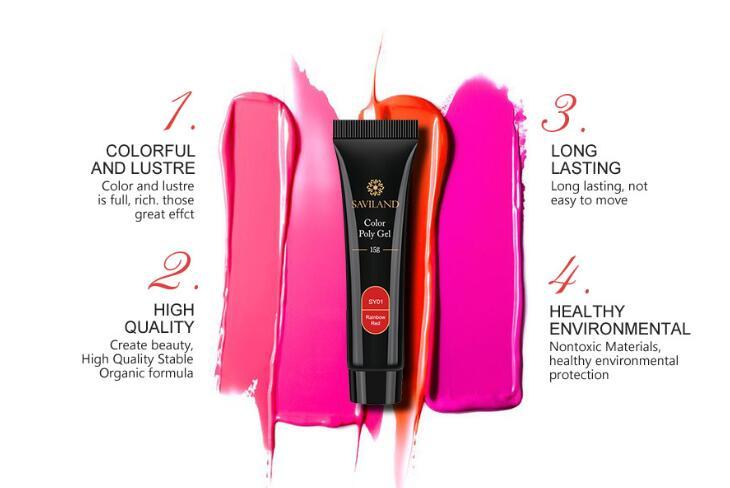 15g nail colored crystal extension glue - Image 9