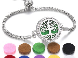 New Kaleidoscope Aromatherapy Bracelet Perfume Essential Oil Diffuser Locket Bracelet Charms Women Aroma Diffuser Jewelry