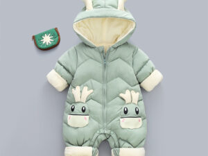 Baby winter romper