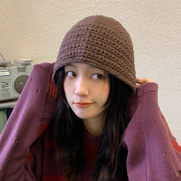 Cute Wool Hat Women All Match Retro