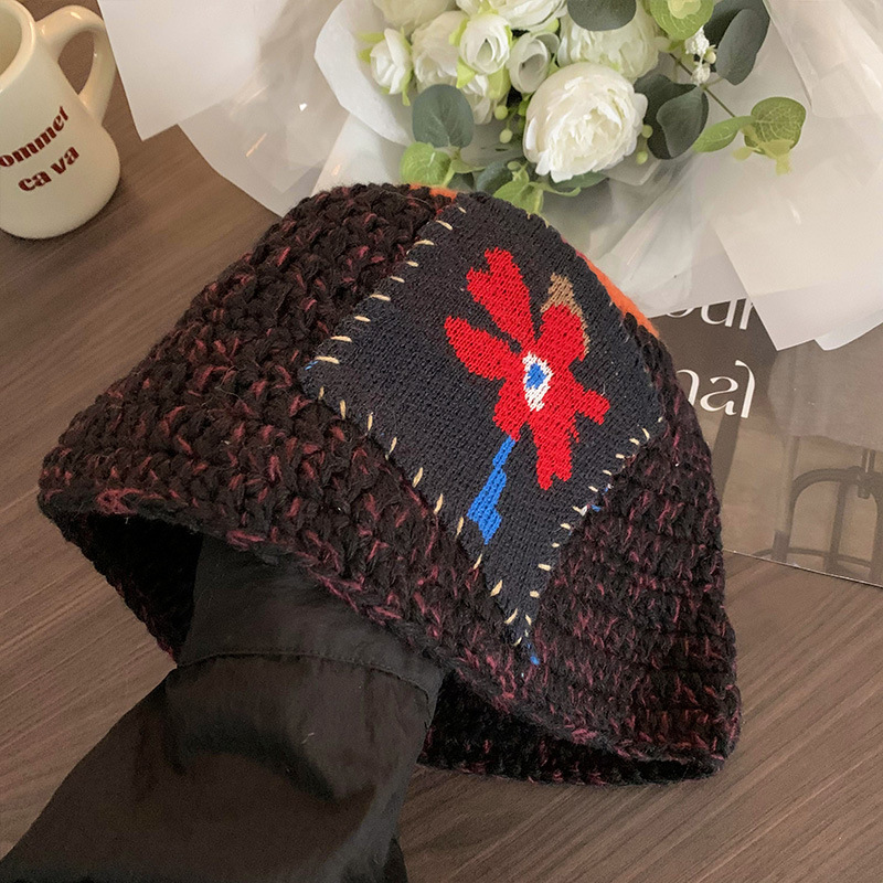 Simple Knitting Bucket Hat Women - Image 3