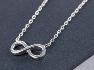 Infinity Jewelry Sets Necklace Earring Bracelet