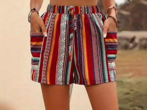 Holiday Fashion Casual Shorts For Women