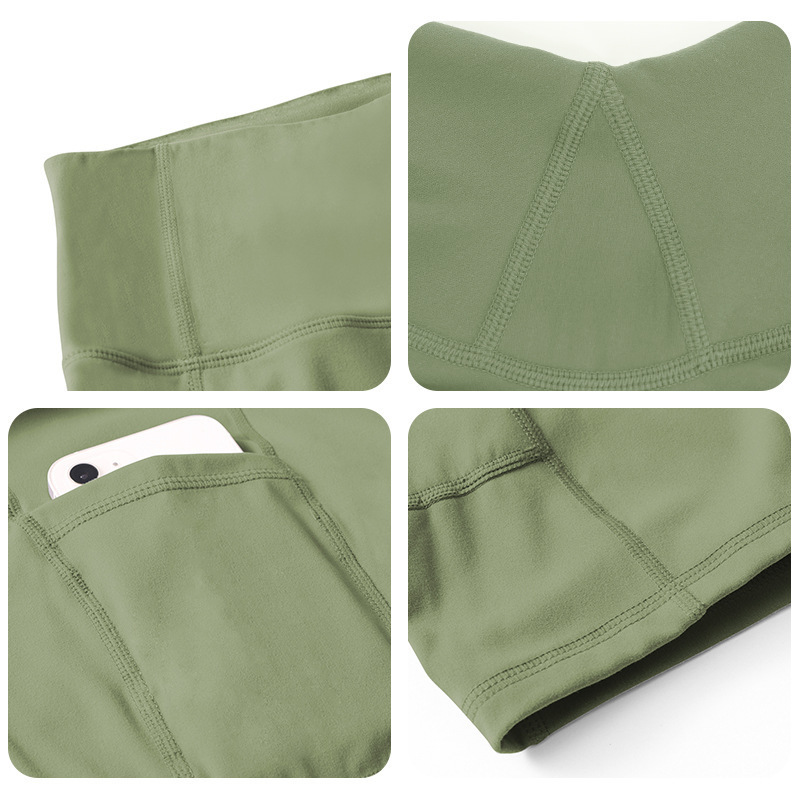 New Pocket Yoga Shorts For Women 3 New Pocket Yoga Shorts For Women - Image 3