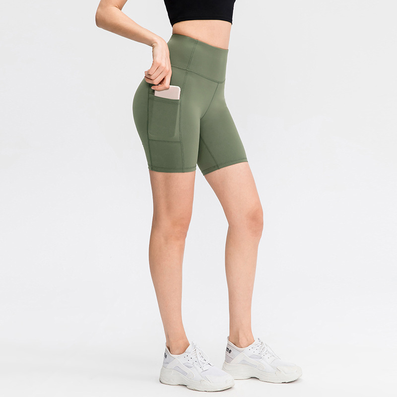 New Pocket Yoga Shorts For Women 1 New Pocket Yoga Shorts For Women
