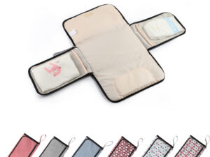 Portable baby changing diaper pad diaper bag