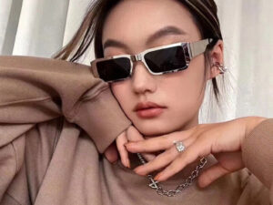 Metal Glasses Men's Foreign Trade Small Square Glasses