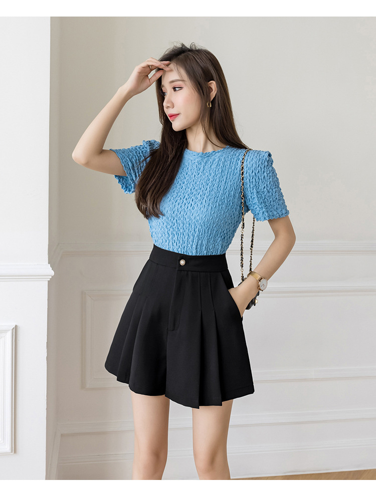 Casual Design Suit Shorts For Women - Image 4