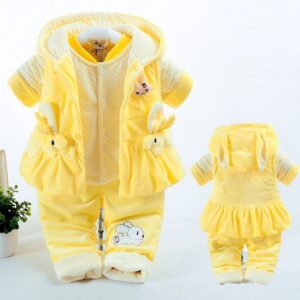 BABYNBEAUTY-Where Cuteness Meets Radiance for Your Little one - BabynBeauty 99 Baby Autumn Clothing Girls Autumn And Winter Clothing Suits