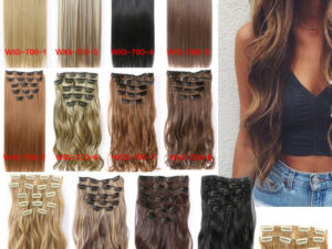 Braiding Human Hair Extension Sets Synthetic Wig
