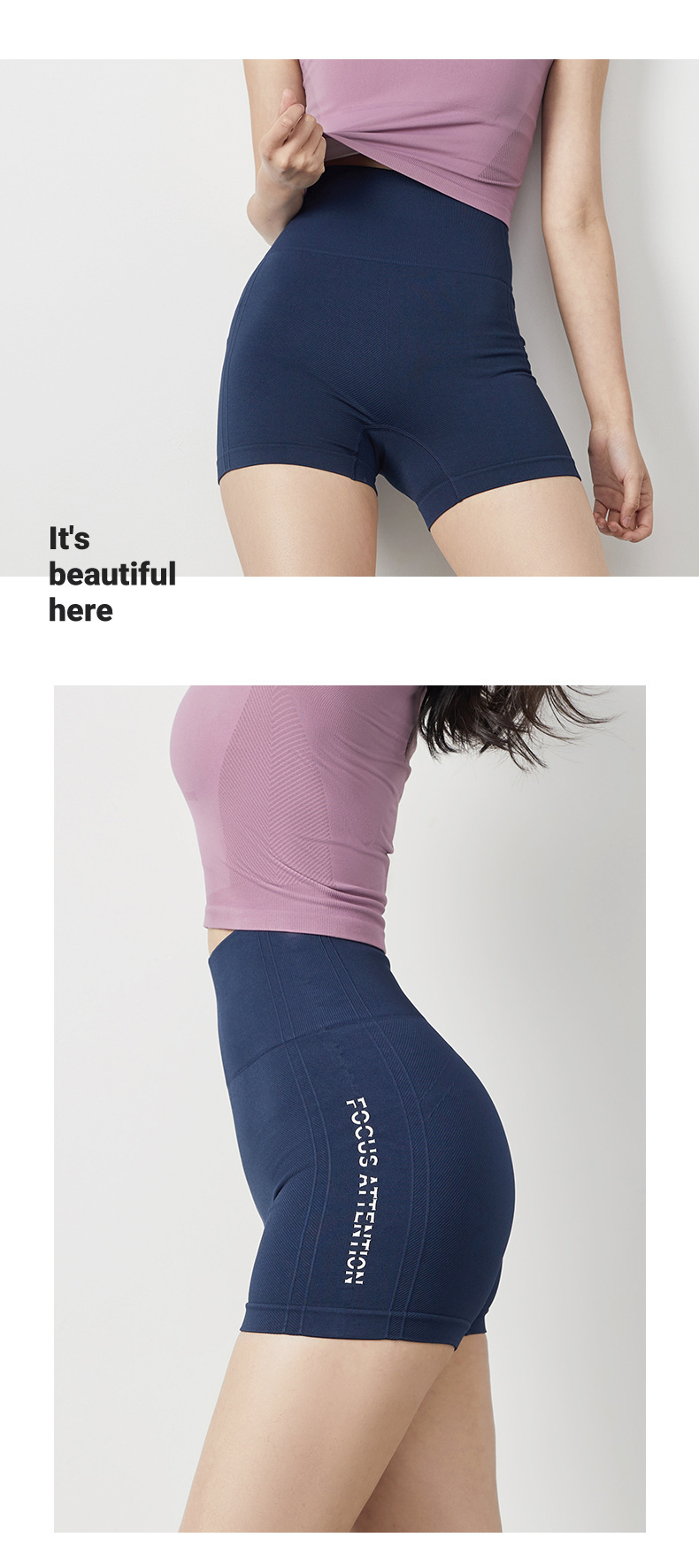 Tight Fitting Fitness Yoga Shorts For Women - Image 9
