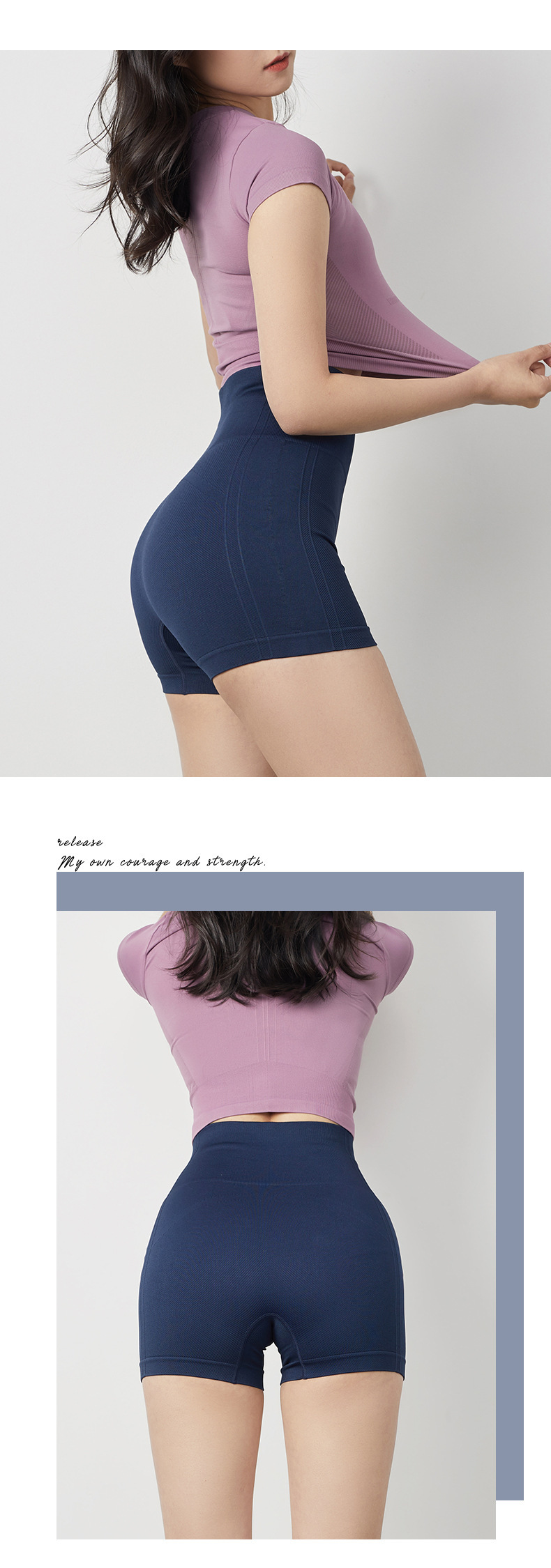 Tight Fitting Fitness Yoga Shorts For Women - Image 10