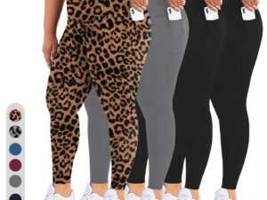 High-Waisted Plus-Size Yoga Leggings For Women Butt-Lifting And Body-Hugging Fit For Fitness