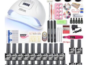 80W Nail Phototherapy Machine Set