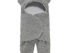 Lamb Plush Sleeping Bag Newborn Baby Swaddling Quilt
