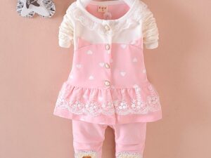 BibiCola Baby Girls Clothing Sets Toddle Tracksuits Kids Tops   Pants 2pcs Tracksuits Kids Girls Clothes Baby Girl Clothes Set