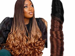22inch French Loose Wave Crochet Braids Hair
