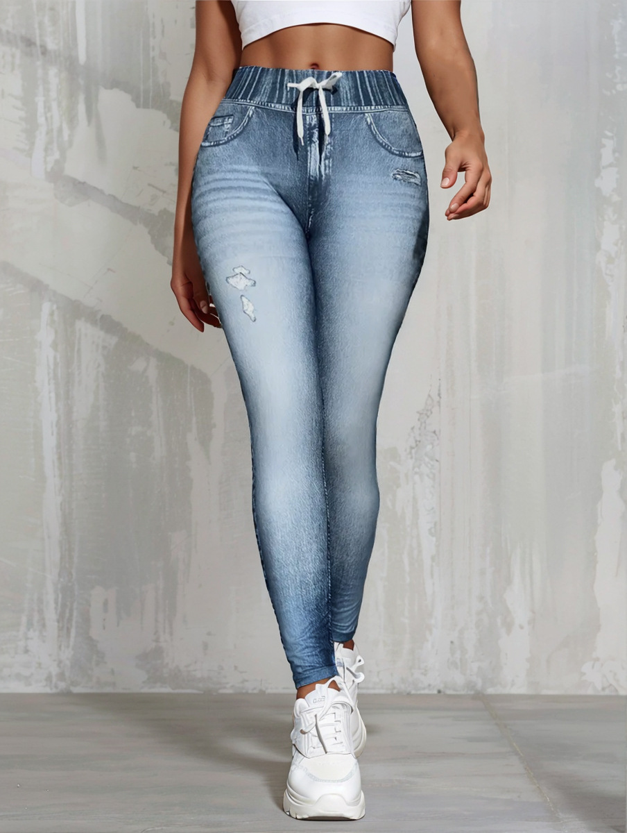 High-elastic Butt-lifting Base Leggings For Women - Image 5