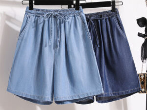 Lyocell Denim Shorts For Women Summer New