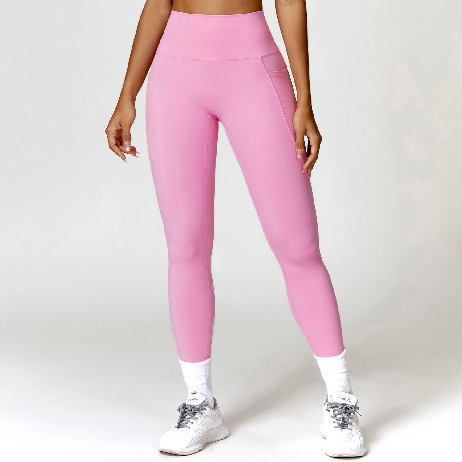 Abdominal-shaping High Waist Yoga Leggings For Women - Image 6