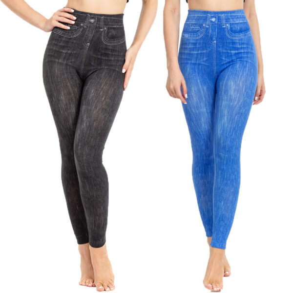 Sexy Figure-hugging Cropped Peach-butt Leggings For Women