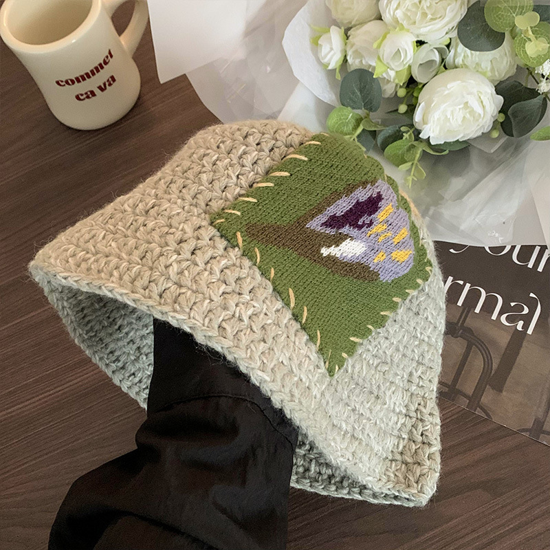 Simple Knitting Bucket Hat Women - Image 10