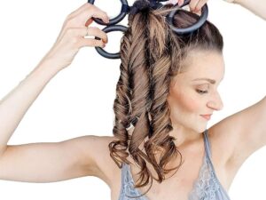 New Heat-free Garland Hair Curler Updo Gadget
