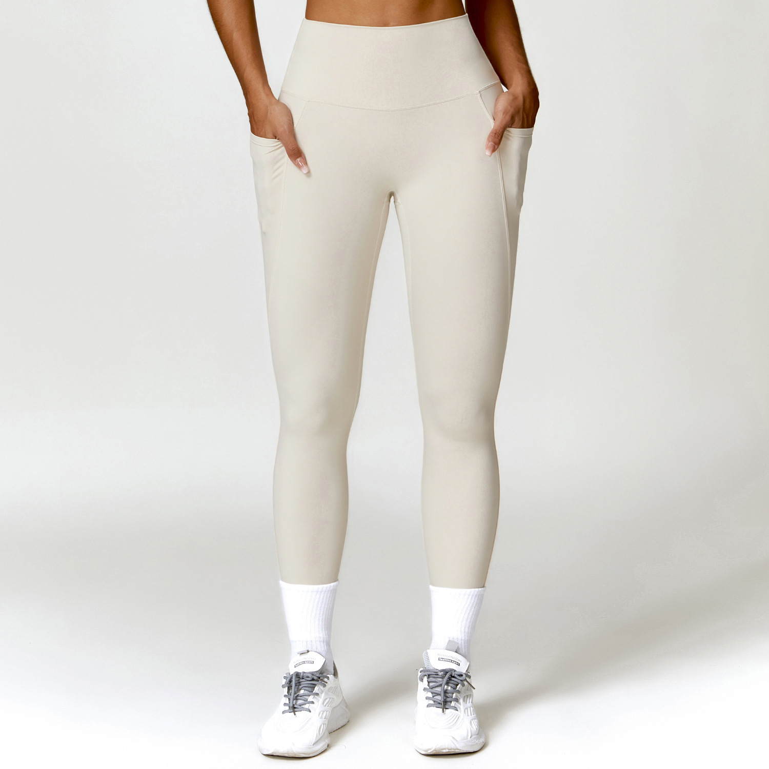 Abdominal-shaping High Waist Yoga Leggings For Women - Image 3