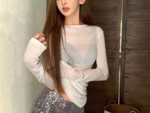 Top All-match Sequins Shorts For Women