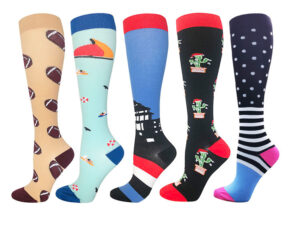 Outdoor Cycling Compression Athletic Tube Socks