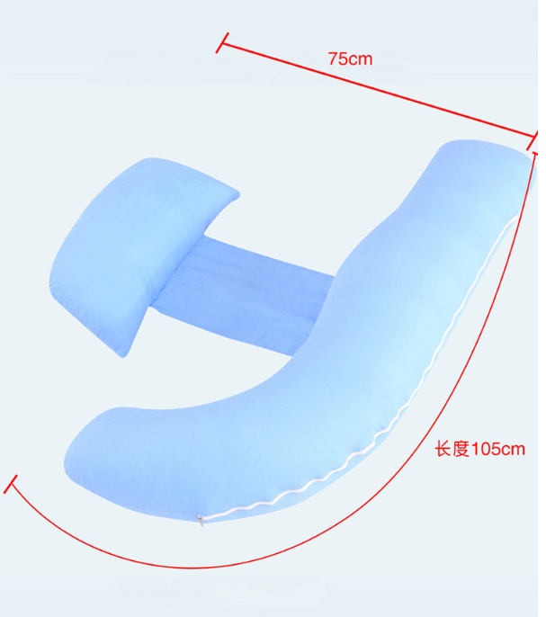 Multi-functional U-shaped maternity pillow Pregnant women's waist pillow breastfeeding pillow Side sleeping pillow 8 Multi-functional U-shaped maternity pillow Pregnant women's waist pillow breastfeeding pillow Side sleeping pillow - Image 7