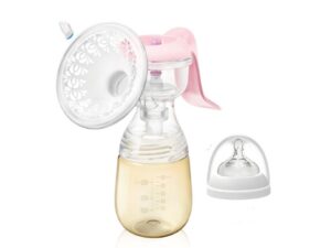 Manual breast pump
