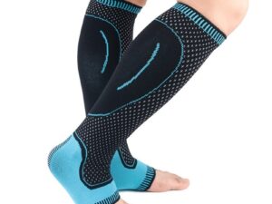 Calf knitted breathable compression socks