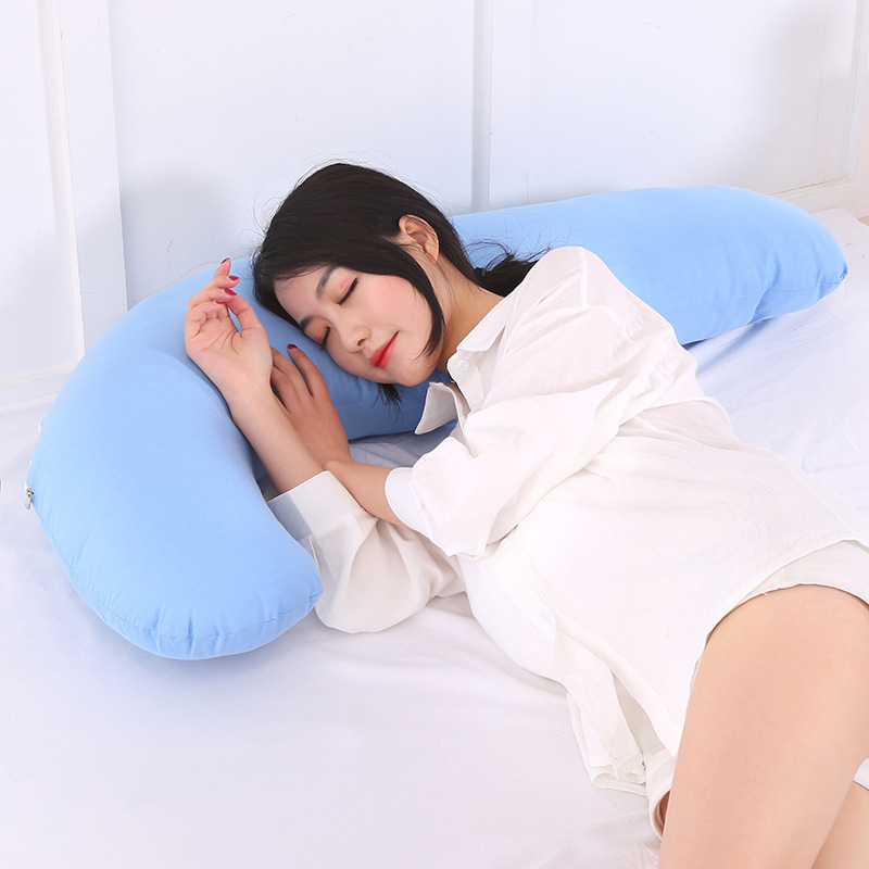 Multi-functional U-shaped maternity pillow Pregnant women's waist pillow breastfeeding pillow Side sleeping pillow 7 Multi-functional U-shaped maternity pillow Pregnant women's waist pillow breastfeeding pillow Side sleeping pillow - Image 6