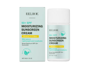 Moisturizing sunscreen with strong UV protection