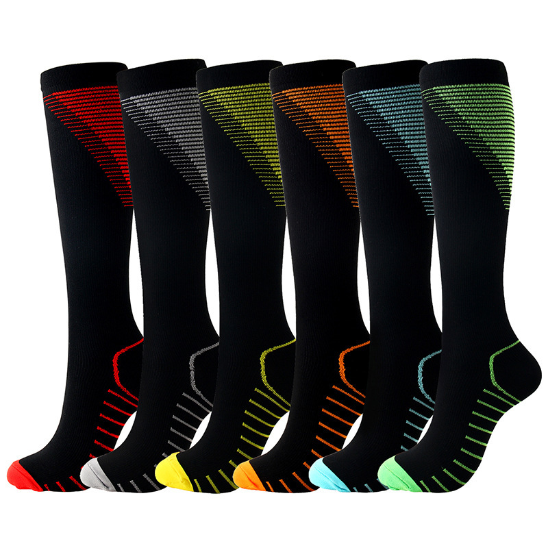 Color pattern V-shaped compression socks 1 Color pattern V-shaped compression socks